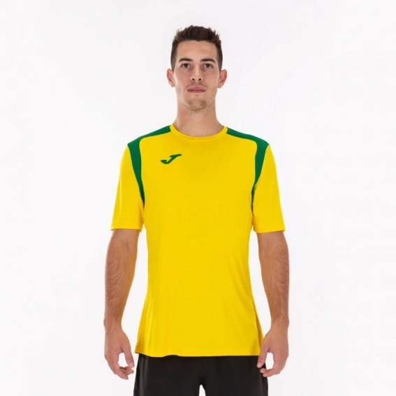 Футболка Joma CHAMPION V желто-зеленая 101264.904 101264.904 фото 2 — интернет-магазин Tapok