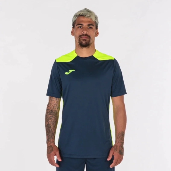 Футболка Joma CHAMPION VI темно-сине-желтая 101822.321 101822.321 фото 3 — интернет-магазин Tapok