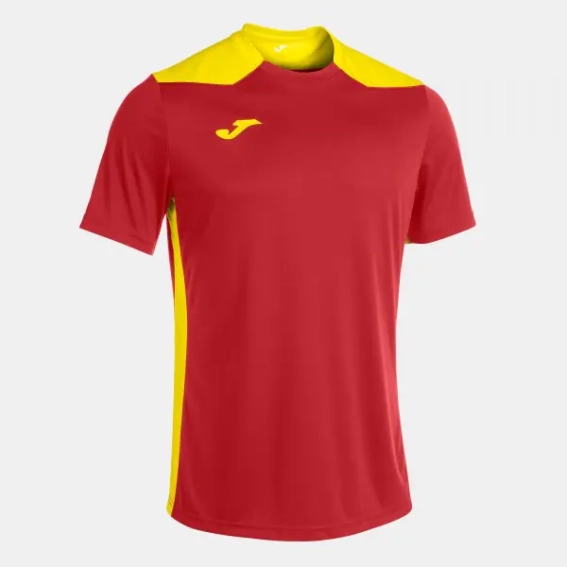 Футболка Joma CHAMPION VI красно-желтая 101822.609 101822.609 фото 1 — интернет-магазин Tapok