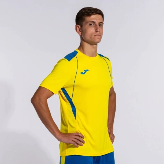 Футболка Joma CHAMPION VII желто-синяя 103081.907 103081.907 фото 5 — интернет-магазин Tapok
