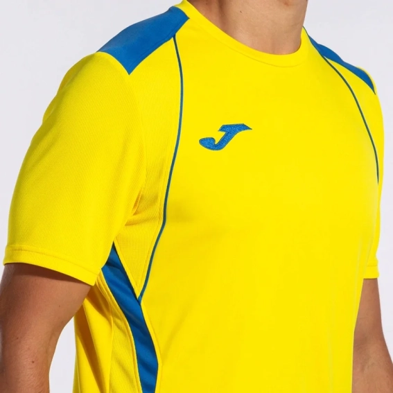 Футболка Joma CHAMPION VII желто-синяя 103081.907 103081.907 фото 7 — интернет-магазин Tapok