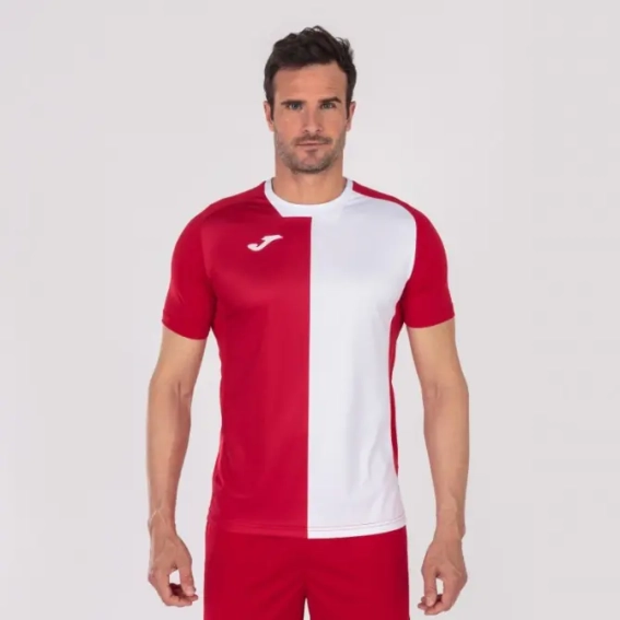 Футболка Joma CITY красно-белый 101546.602 101546.602 фото 2 — интернет-магазин Tapok