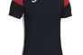Футболка Joma CREW III 101269.106 черно-красно-белая 101269.106 Фото 1
