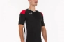 Футболка Joma CREW III 101269.106 черно-красно-белая 101269.106 Фото 5