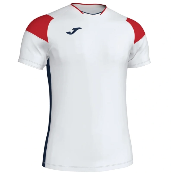 Футболка Joma CREW III 101269.206 біло-червоно-темно-синя 101269.206 фото 1 — інтернет-магазин Tapok