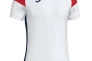 Футболка Joma CREW III 101269.206 біло-червоно-темно-синя 101269.206 Фото 1