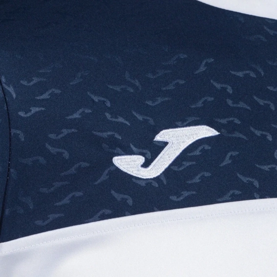 Футболка Joma CREW V бело-синяя 103084.207 103084.207 фото 3 — интернет-магазин Tapok