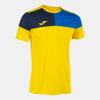 Футболка Joma CREW V желто-синяя 103084.907 103084.907
