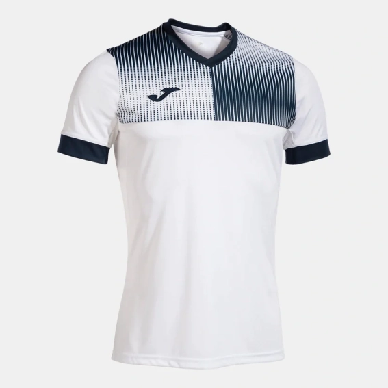 Футболка Joma ECO SUPERNOVA бело-темно-синяя 103128.203 103128.203 фото 1 — интернет-магазин Tapok