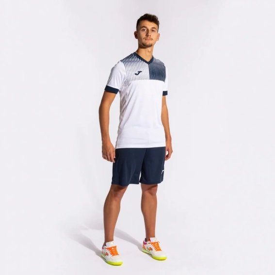 Футболка Joma ECO SUPERNOVA бело-темно-синяя 103128.203 103128.203 фото 9 — интернет-магазин Tapok