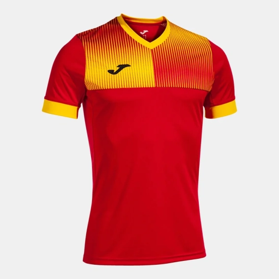 Футболка Joma ECO SUPERNOVA красно-желтая 103128.609 103128.609 фото 1 — интернет-магазин Tapok