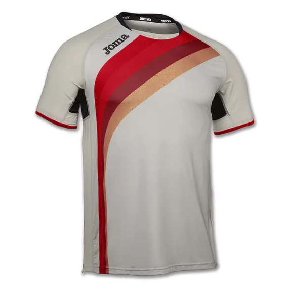 Футболка Joma ELITE V 100393.256 серая 100393.256 фото 1 — интернет-магазин Tapok