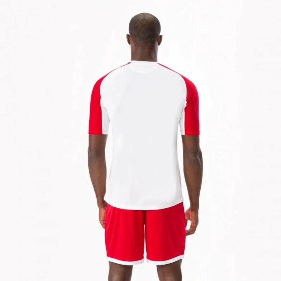 Футболка Joma ESSENTIAL 101105.206 бело-красная 101105.206 фото 3 — интернет-магазин Tapok