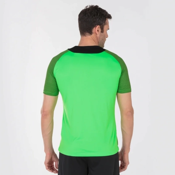 Футболка Joma ESSENTIAL II 101508.021 салатово-чорна 101508.021 фото 3 — інтернет-магазин Tapok