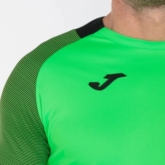 Футболка Joma ESSENTIAL II 101508.021 салатово-чорна 101508.021 фото 4 — інтернет-магазин Tapok