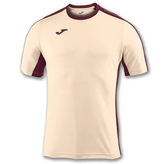 Футболка Joma GRANADA 100775.652 бежево-бордовая 100775.652 фото 1 — интернет-магазин Tapok