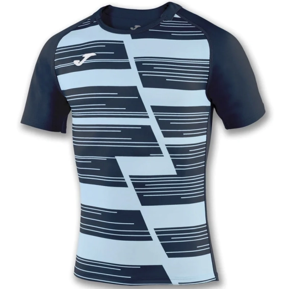 Футболка Joma HAKA 100960.312 темно-сине-голубая 100960.312 фото 1 — интернет-магазин Tapok