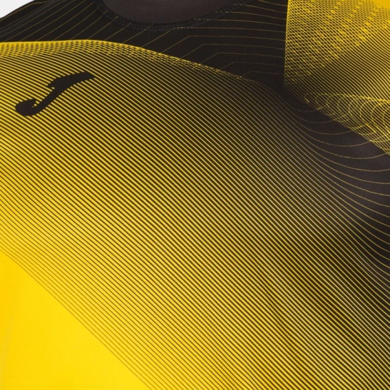 Футболка Joma HISPA II желто-черная 101374.901 101374.901 фото 3 — интернет-магазин Tapok
