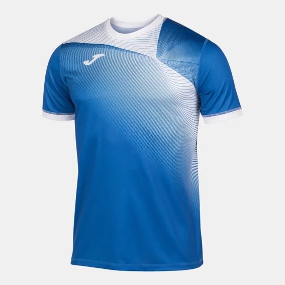 Футболка Joma HISPA II сине-белая 101374.702 101374.702 фото 1 — интернет-магазин Tapok