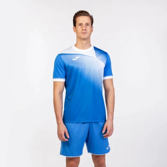 Футболка Joma HISPA II сине-белая 101374.702 101374.702 фото 2 — интернет-магазин Tapok