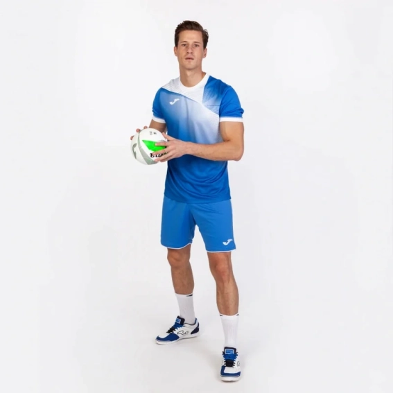 Футболка Joma HISPA II сине-белая 101374.702 101374.702 фото 4 — интернет-магазин Tapok