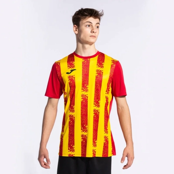 Футболка Joma INTER III червоно-жовта 103164.609 103164.609 фото 4 — інтернет-магазин Tapok