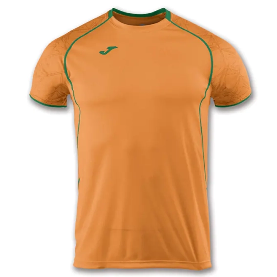 Футболка Joma OLIMPIA 100736.050 оранжево-зеленая 100736.050 фото 1 — интернет-магазин Tapok