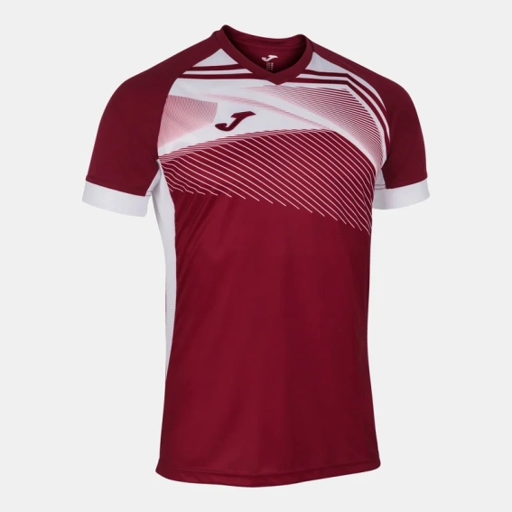 Футболка Joma SUPERNOVA II бордово-белая 101604.672 101604.672 фото 1 — интернет-магазин Tapok