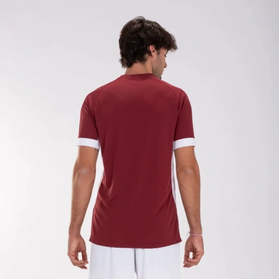 Футболка Joma SUPERNOVA II бордово-белая 101604.672 101604.672 фото 3 — интернет-магазин Tapok