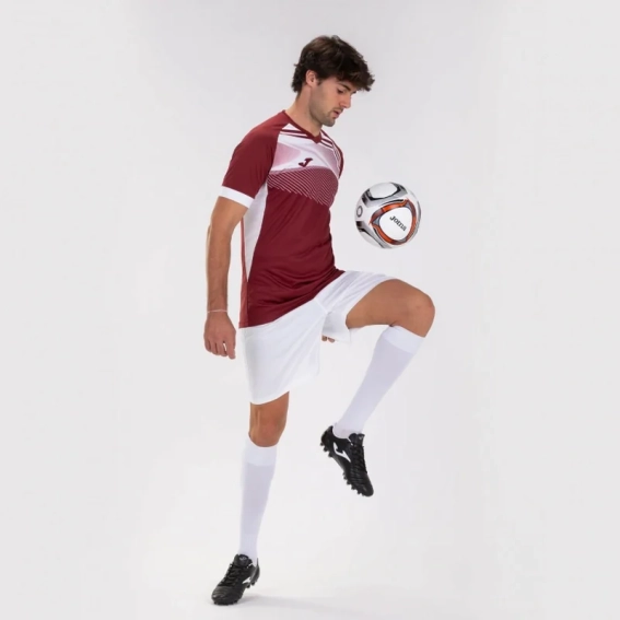 Футболка Joma SUPERNOVA II бордово-белая 101604.672 101604.672 фото 6 — интернет-магазин Tapok