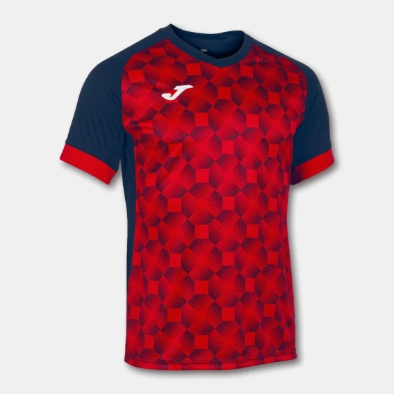 Футболка Joma SUPERNOVA III красно-темно-синяя 102263.336 102263.336 фото 1 — интернет-магазин Tapok