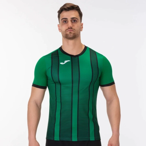 Футболка Joma TIGER II 101464.451 зелено-черная 101464.451 фото 2 — интернет-магазин Tapok