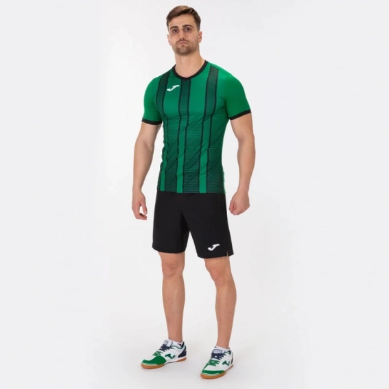 Футболка Joma TIGER II 101464.451 зелено-черная 101464.451 фото 7 — интернет-магазин Tapok