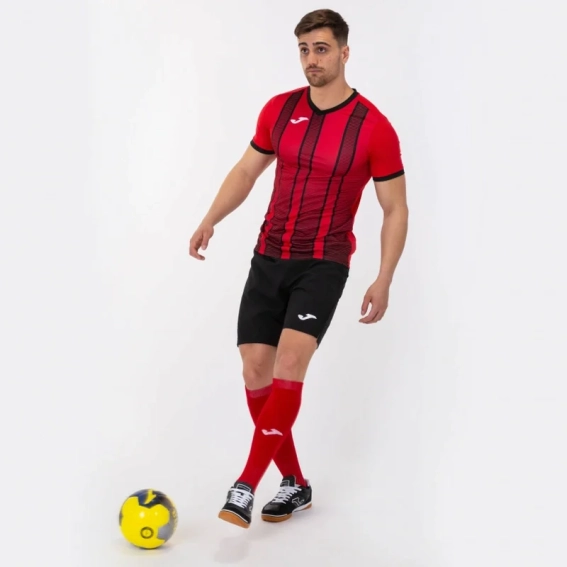 Футболка Joma TIGER II 101464.601 красно-черная 101464.601 фото 5 — интернет-магазин Tapok