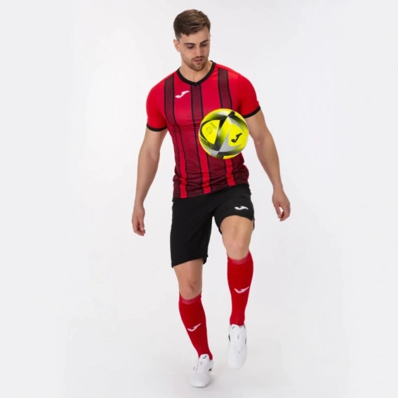 Футболка Joma TIGER II 101464.601 красно-черная 101464.601 фото 6 — интернет-магазин Tapok