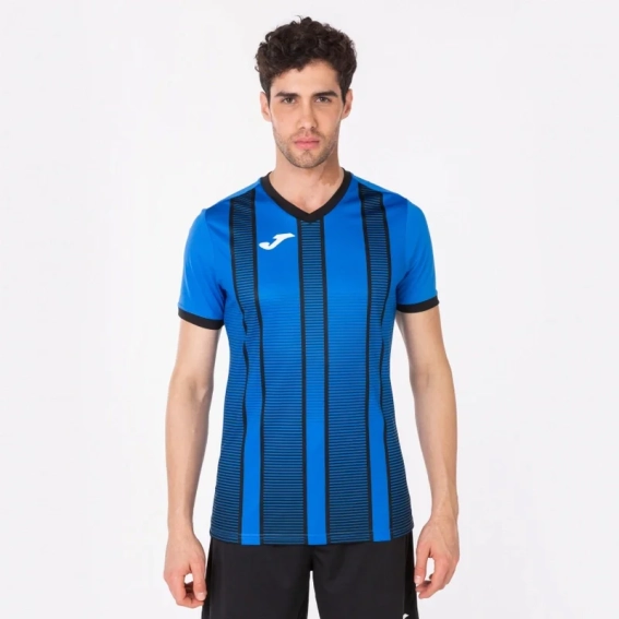 Футболка Joma TIGER II 101464.701 синьо-чорна 101464.701 фото 2 — інтернет-магазин Tapok