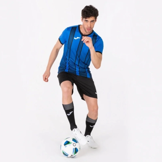 Футболка Joma TIGER II 101464.701 синьо-чорна 101464.701 фото 7 — інтернет-магазин Tapok