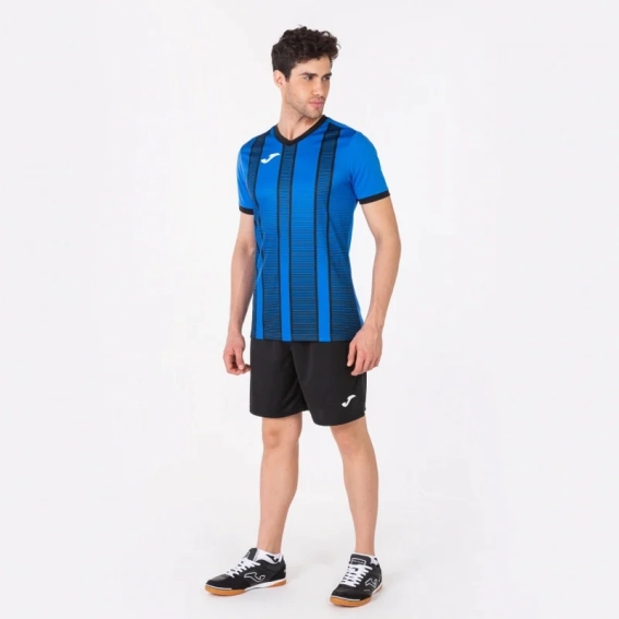Футболка Joma TIGER II 101464.701 синьо-чорна 101464.701 фото 8 — інтернет-магазин Tapok