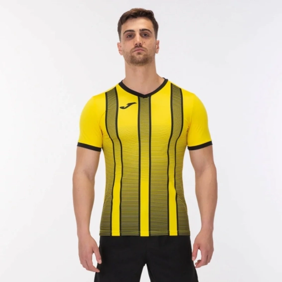 Футболка Joma TIGER II 101464.901 желто-черная 101464.901 фото 2 — интернет-магазин Tapok