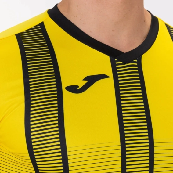 Футболка Joma TIGER II 101464.901 желто-черная 101464.901 фото 4 — интернет-магазин Tapok