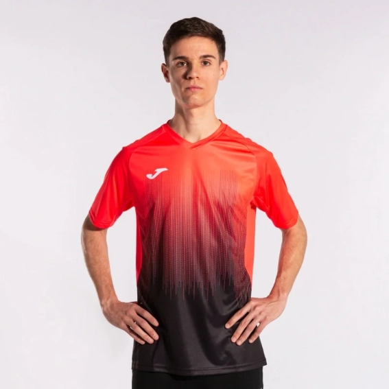 Футболка Joma TIGER IV красно-черная 102764.119 102764.119 фото 2 — интернет-магазин Tapok