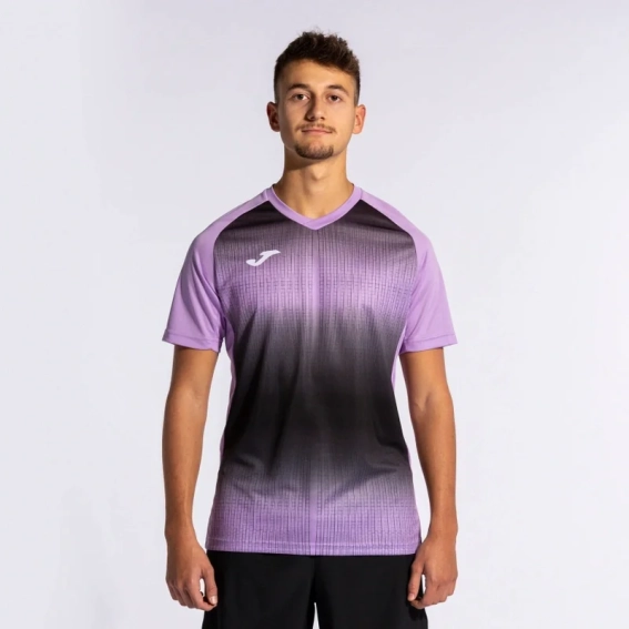 Футболка Joma TIGER V рожево-чорна 103235.561 103235.561 фото 2 — інтернет-магазин Tapok