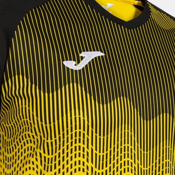 Футболка Joma TIGER VI желто-черная 103679.901 103679.901 фото 1 — интернет-магазин Tapok