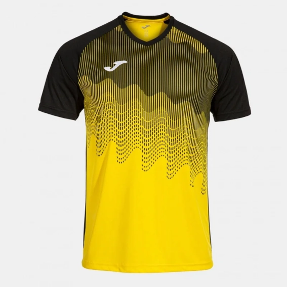 Футболка Joma TIGER VI желто-черная 103679.901 103679.901 фото 2 — интернет-магазин Tapok