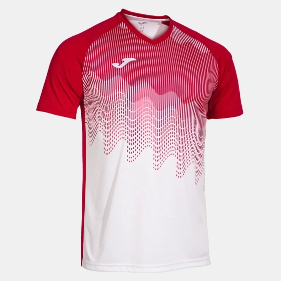Футболка Joma TIGER VI красно-белая 103679.206 103679.206 фото 1 — интернет-магазин Tapok