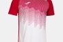 Футболка Joma TIGER VI красно-белая 103679.206 103679.206 Фото 1