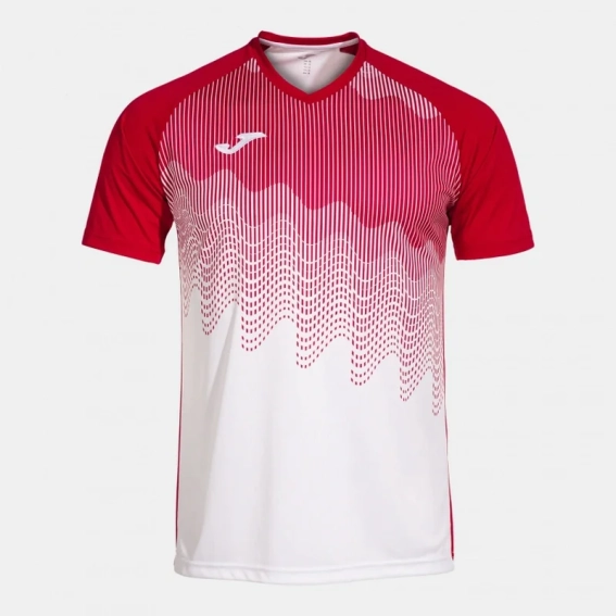 Футболка Joma TIGER VI красно-белая 103679.206 103679.206 фото 5 — интернет-магазин Tapok