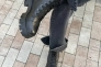 Ботинки женские кожаные черные на шнурках демисезонные Фото 13