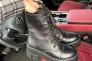 Ботинки женские кожаные черные на шнурках демисезонные Фото 20
