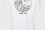 Футболка Michael Kors MK Wave Short Sleeve T-Shirt white CH351RIFV4 Фото 1